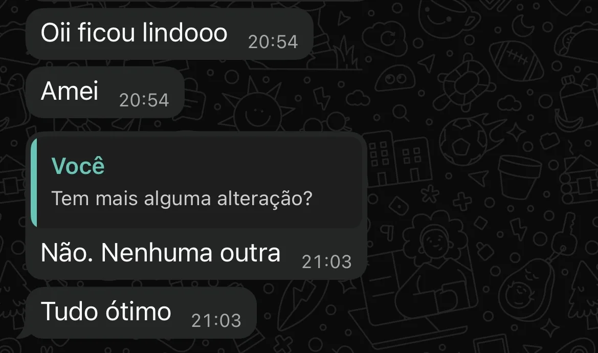 Feedback positivo sobre estratégia entregue